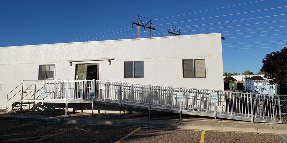 front entrance to WillScot Albuquerque, NM office